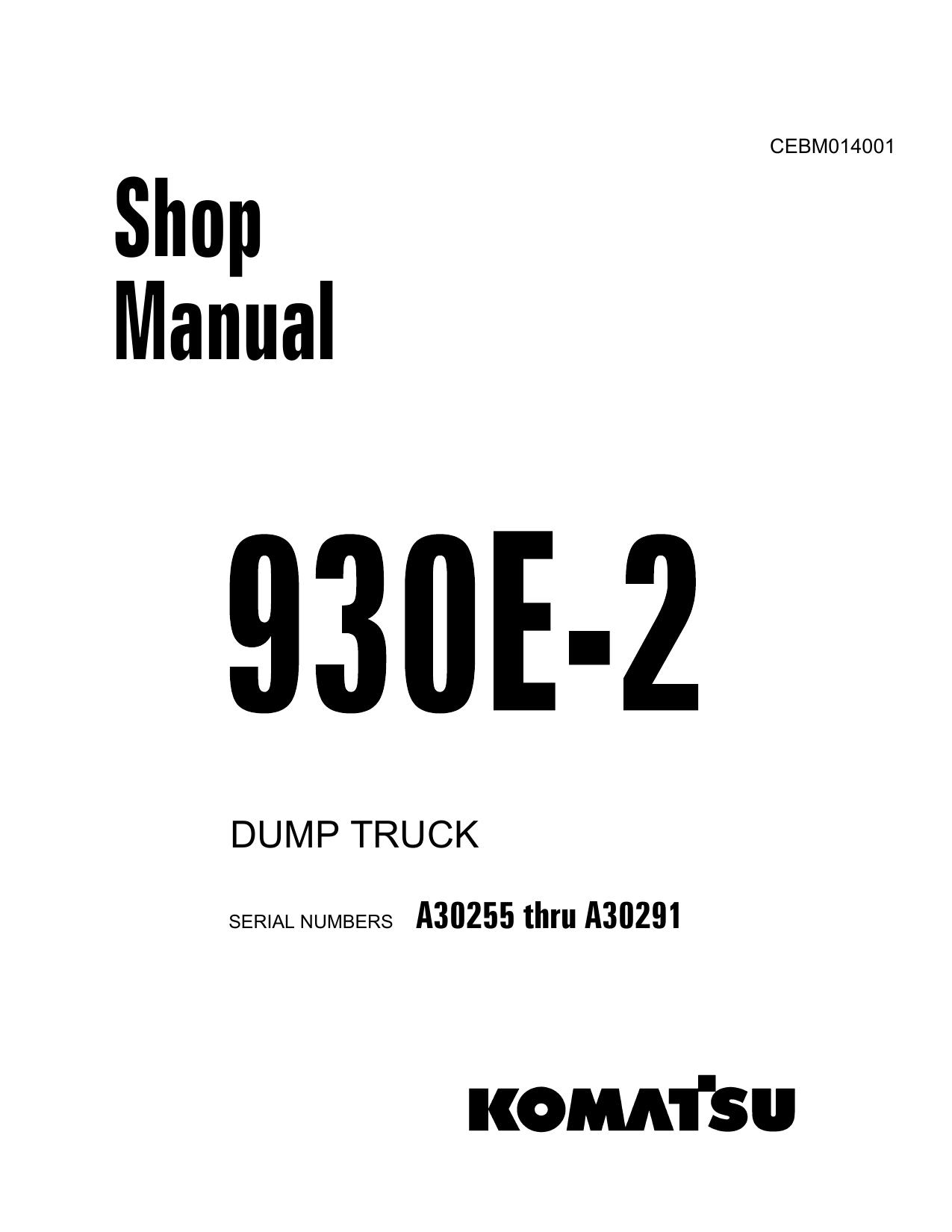 930E-2 Shop Manual (5)